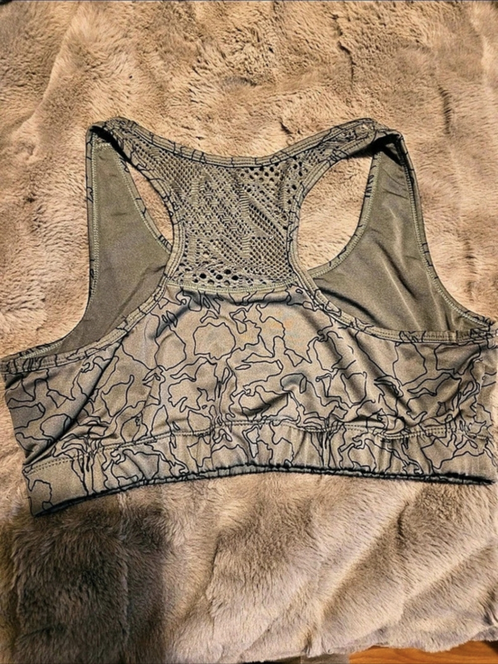 Zyia Abstract Print Sports Bra - Picture 2 of 3